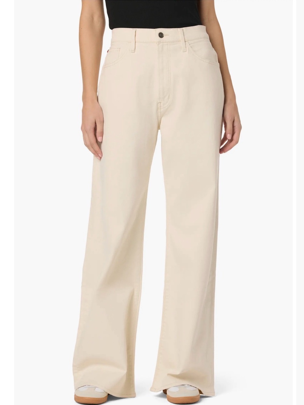 Hudson Jolene Wide Leg Jeans Women’s Size 29 Ecru High Waisted
